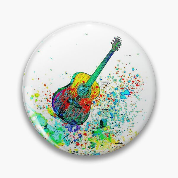 Artikelvorschau, Gitarrenspritzer entworfen und verkauft von ibelieveimages.