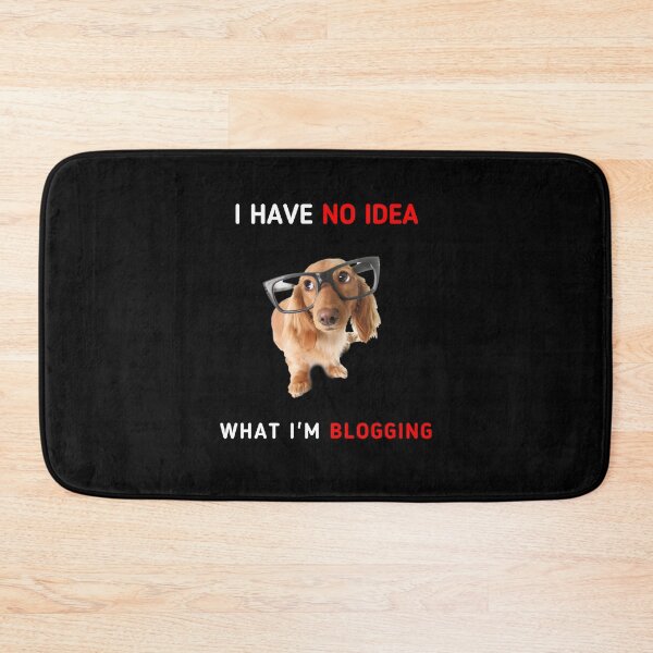 Item preview, I have no idea what I'm blogging black designed and sold by daguilon.