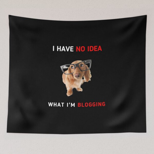 Item preview, I have no idea what I'm blogging black designed and sold by daguilon.