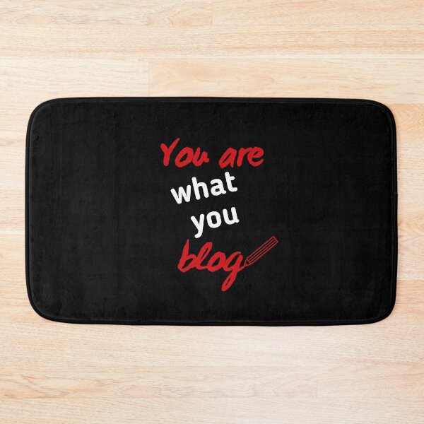 Item preview, You are what you blog, black designed and sold by daguilon.