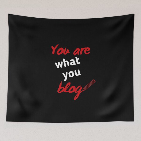 Item preview, You are what you blog, black designed and sold by daguilon.