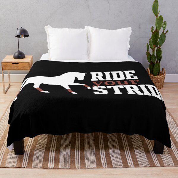 Item preview, Ride Your Stride - White designed and sold by HorseFly Ranch.
