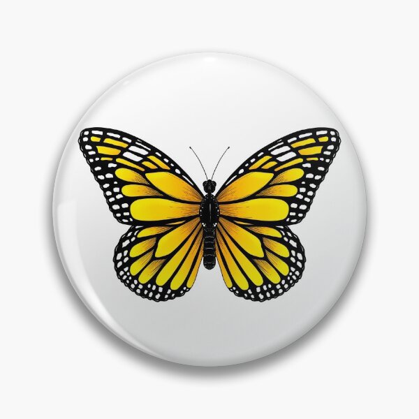 Item preview, Monarch Butterfly - Yellow designed and sold by GraphicsbyNel.