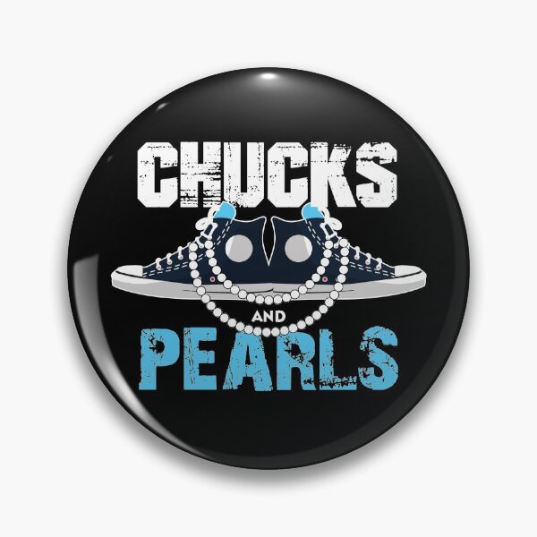 Item preview, Chucks and Pearls Kamala Harris 2021 designed and sold by 9ine9.