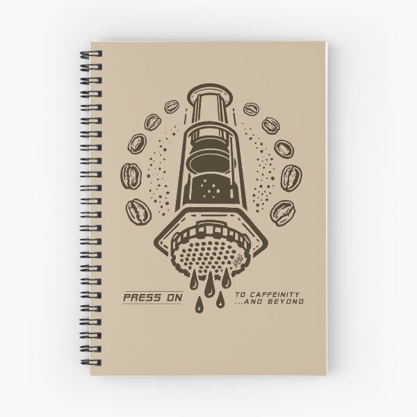 Item preview, Aero Coffee Press: To Caffeinity... and Beyond! designed and sold by BradAlbright.