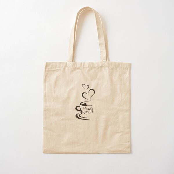 Mandy Lawson Logo Cotton Tote Bag