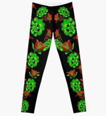 Flowers 2016-2 Leggings