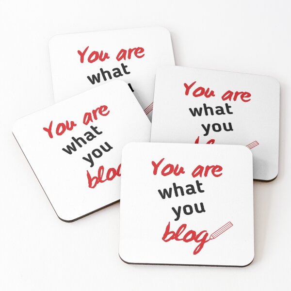Item preview, You are what you blog, white designed and sold by daguilon.