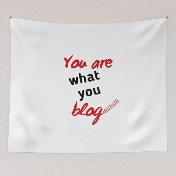 Item preview, You are what you blog, white designed and sold by daguilon.