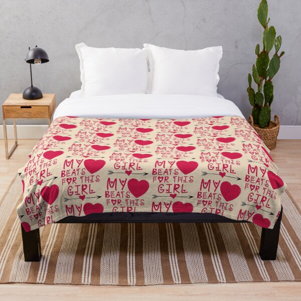 Item preview, My heart beats for this girl designed and sold by TrendHunterr.