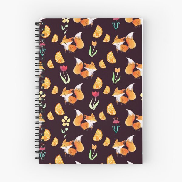 Item preview, Brown Citrus Fox Pattern designed and sold by SaradaBoru.