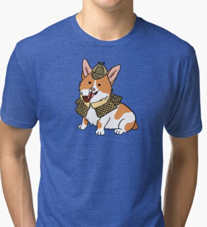 tricolor corgi shirt