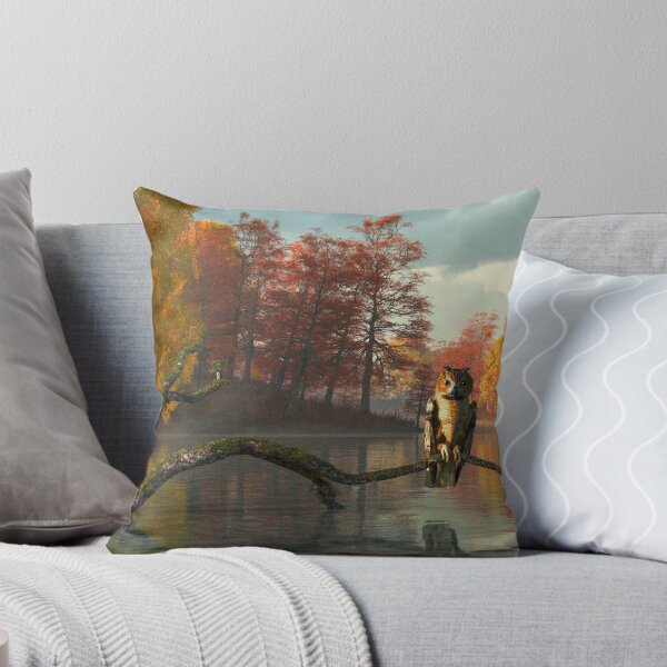 Item preview, Owl on a Lake designed and sold by Daniel Eskridge.