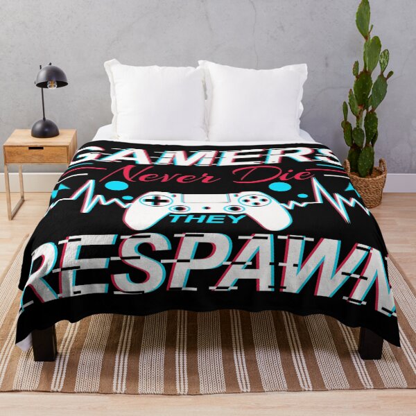 Item preview, gamers never die they respawn designed and sold by karim Najjar.