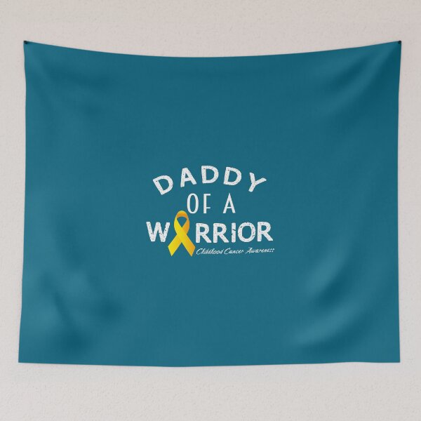Item preview, Daddy of a Warrior Cancer Awareness / Cancer / Childhood Cancers Gifts / Fathers Day Gift / Breast Cancer Ribbon designed and sold by biigshow.