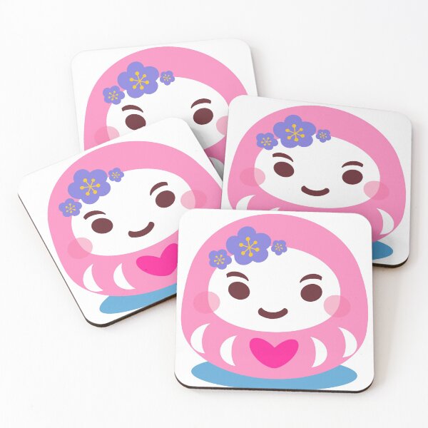 Item preview, Pink Daruma Doll designed and sold by EV Visuals.