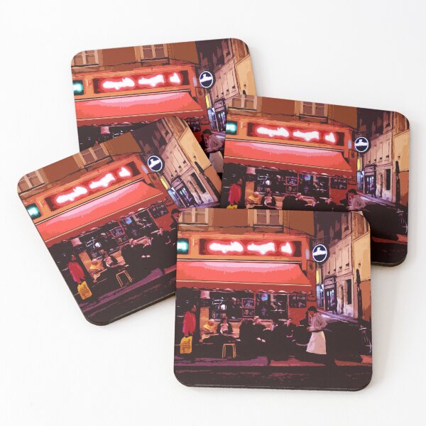 Item preview, Paris Pub digital painting designed and sold by RazzArt.