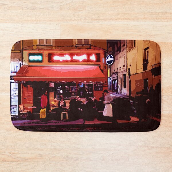 Item preview, Paris Pub digital painting designed and sold by RazzArt.