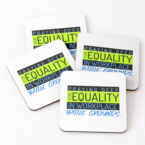 Item preview, Praying Deep for EQUALITY in Workplace Battle Grounds designed and sold by HeartCrushes4u.