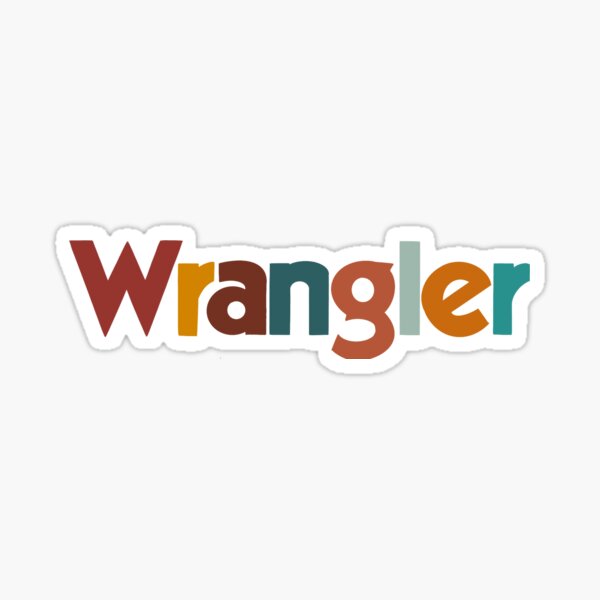 Wrangler Sticker