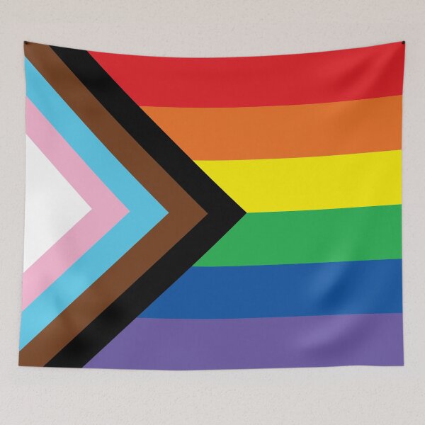 Item preview, Progress Pride Flag designed and sold by HumanNation.