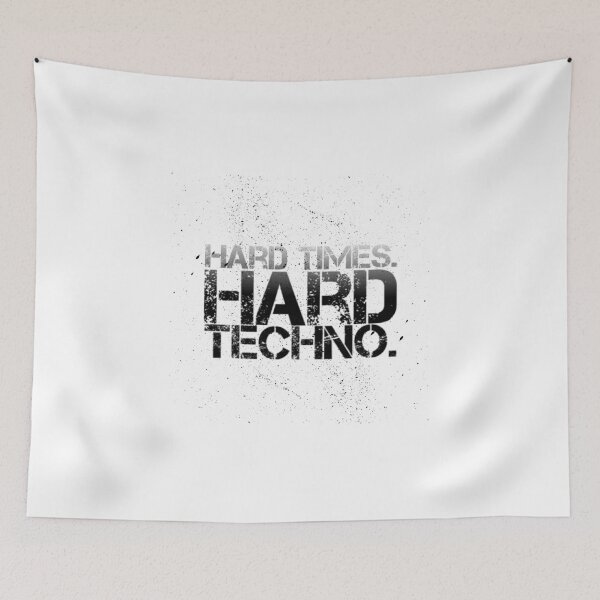 Item preview, Hard Times Hard Techno designed and sold by Aline22.
