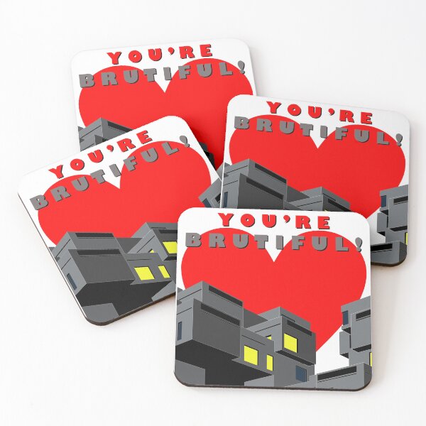 Item preview, Habitat 67 Valentines, Print, Montreal, Canada Print, Brutalist, Brutalism, Architecture designed and sold by sketchingarchi.