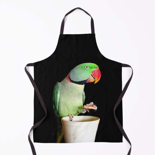 Item preview, Pets - Sam My Alexandrine Enjoying His Toast designed and sold by Phil Le Cren.