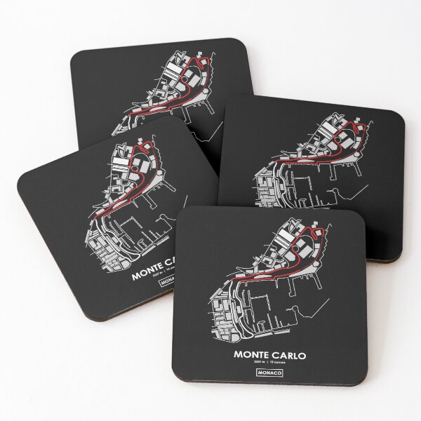 Item preview, BANDERA MONTECARLO - MONACO TRACK MAP designed and sold by andreanastasio.