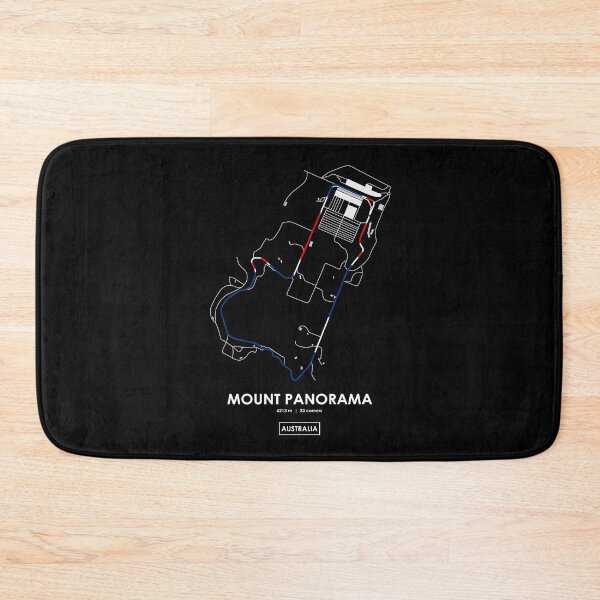 Item preview, MOUNT PANORAMA - AUSTRALIA TRACK MAP FLAG designed and sold by andreanastasio.