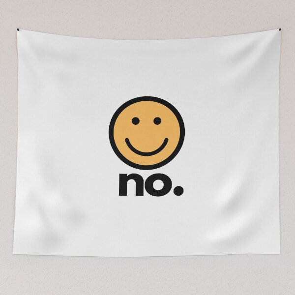 Item preview, Smiley Face. no. designed and sold by Grathicks.