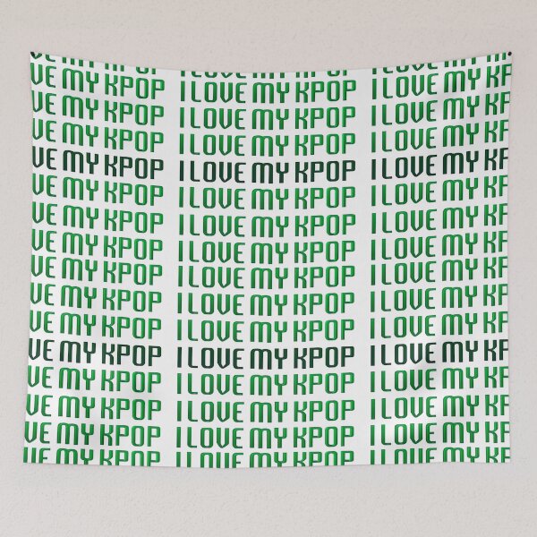 Item preview, LOVE MY KPOP - GREEN designed and sold by Kpop Seoul Shop.