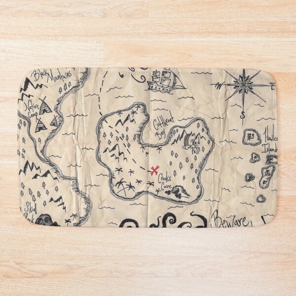 Item preview, The Treasure Map designed and sold by DeltaFlapjack.