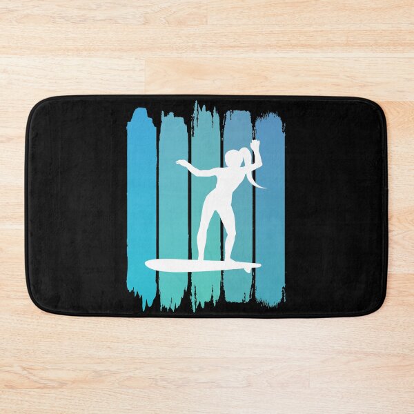 Item preview, Female Surfer Retro Sunset  designed and sold by liftdesign.