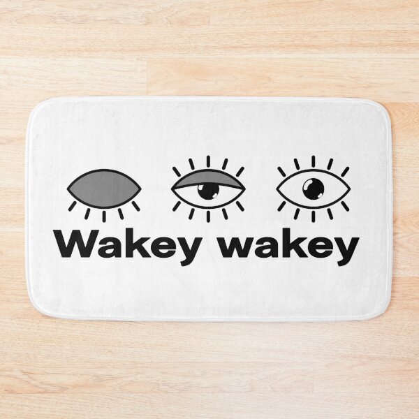 Item preview, Wakey wakey designed and sold by reIntegration.