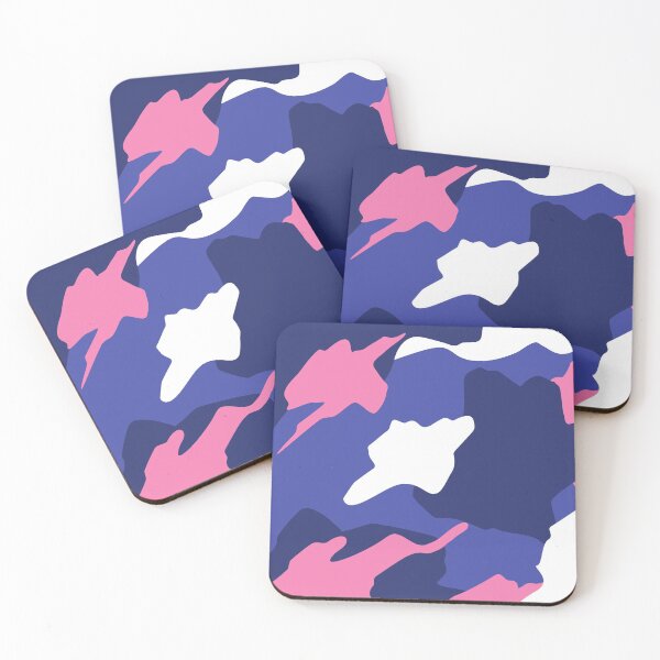 Item preview, camo pattern, blue camo, pink camo designed and sold by angelescar.