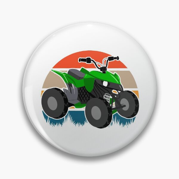 Item preview, ATV Four Wheeler Retro Sunset designed and sold by liftdesign.