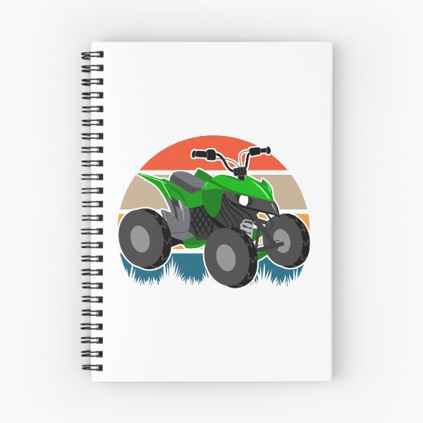 Item preview, ATV Four Wheeler Retro Sunset designed and sold by liftdesign.