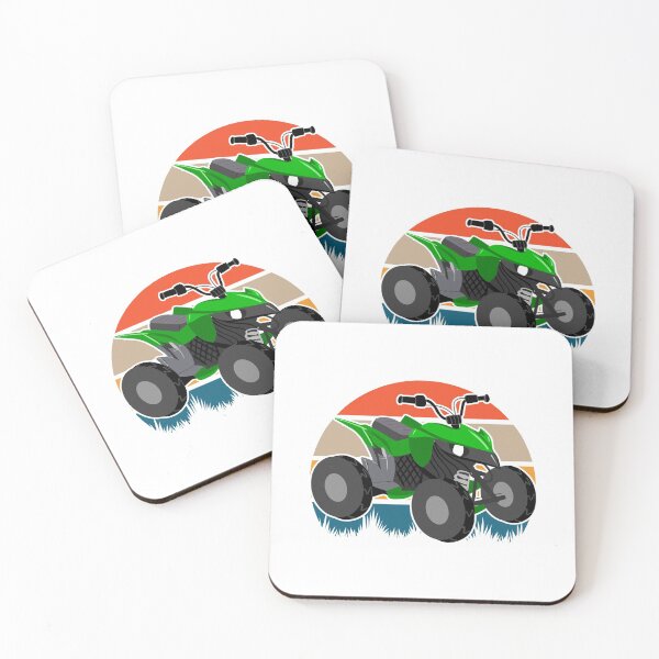 Item preview, ATV Four Wheeler Retro Sunset designed and sold by liftdesign.