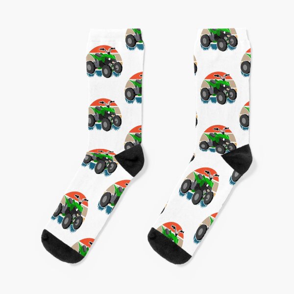 Item preview, ATV Four Wheeler Retro Sunset designed and sold by liftdesign.