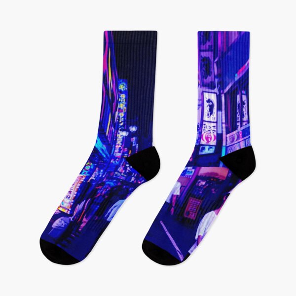 Item preview, Blue Tokyo At Night designed and sold by Epitome Girl.