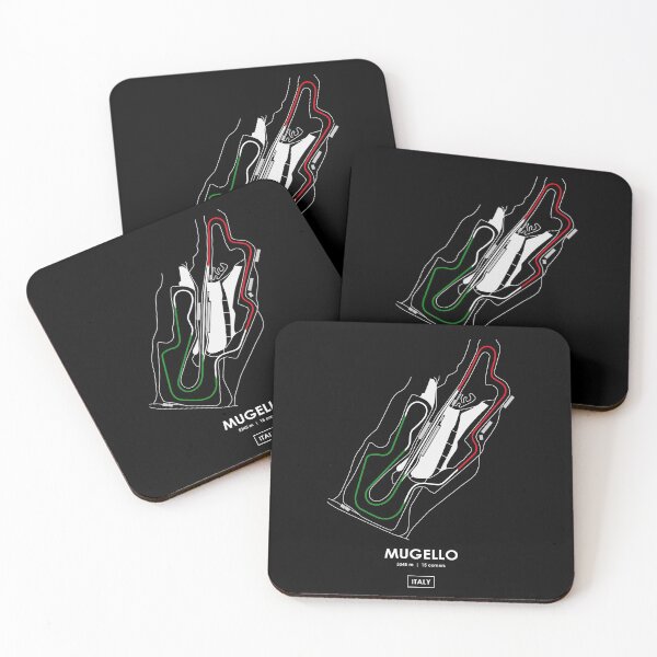 Item preview, MUGELLO - ITALY TRACK MAP FLAG designed and sold by andreanastasio.
