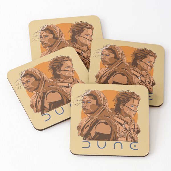 Item preview, Dunes of Paul and Chani (with Title) designed and sold by NoirPineapple.