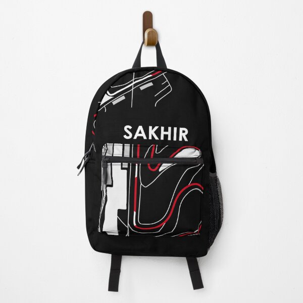 Item preview, SAKHIR - BAHRAIN TRACK MAP FLAG designed and sold by andreanastasio.