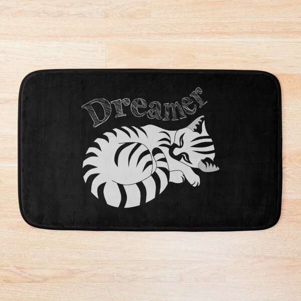 Item preview, Adorable White Tiger Kitten Taking a Dreamer Nap designed and sold by grounds.