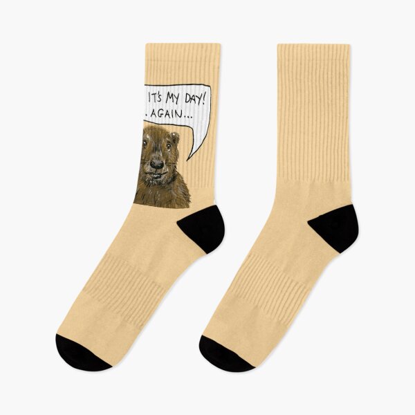 Item preview, Groundhog Day: daily doodle design designed and sold by Hannah's  Doodles.