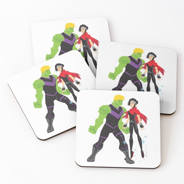 Item preview, Hulkling & Wiccan designed and sold by xcerpts.