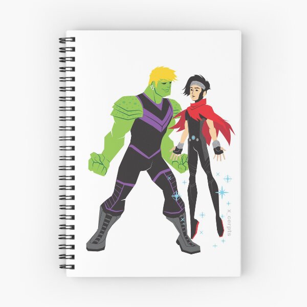 Item preview, Hulkling & Wiccan designed and sold by xcerpts.
