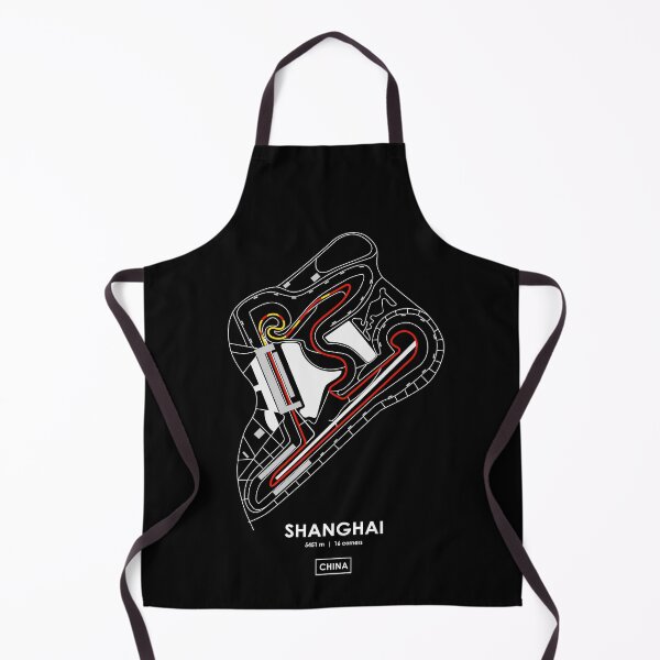 Item preview, SHANGHAI - CHINA TRACK MAP FLAG designed and sold by andreanastasio.