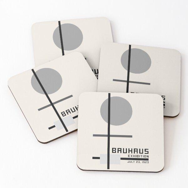 Item preview, Bauhaus Premium Matte Poster, Bauhaus Exhibition Art, Walter Gropius Original Remake Premium Print, Bauhaus Wall Art 1 designed and sold by Jokoleo.
